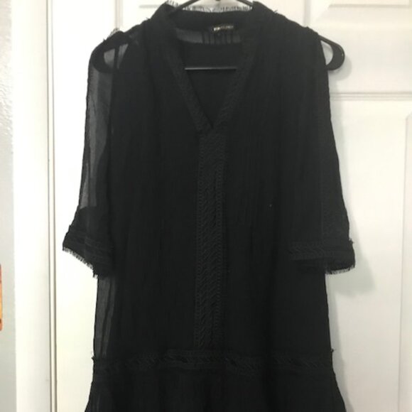 Kobi Halperin Drop waist black dress - Picture 3 of 11